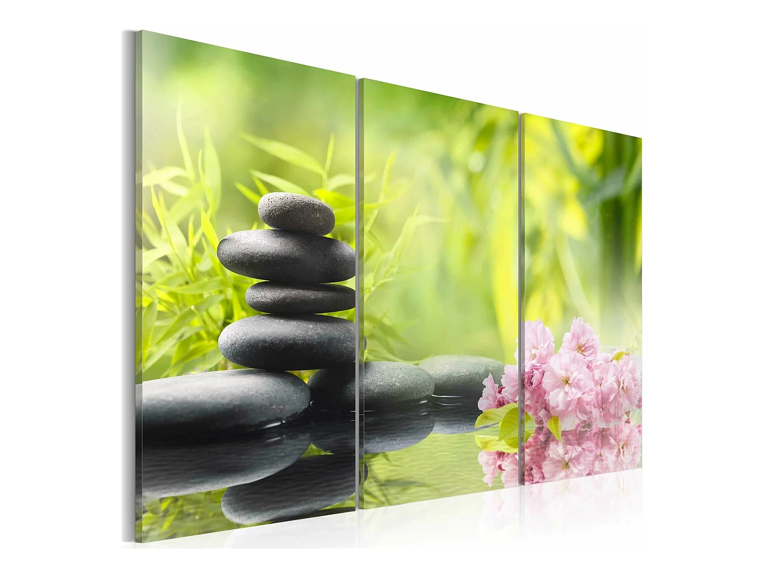 Tableau composition zen - 60 x 40 cm