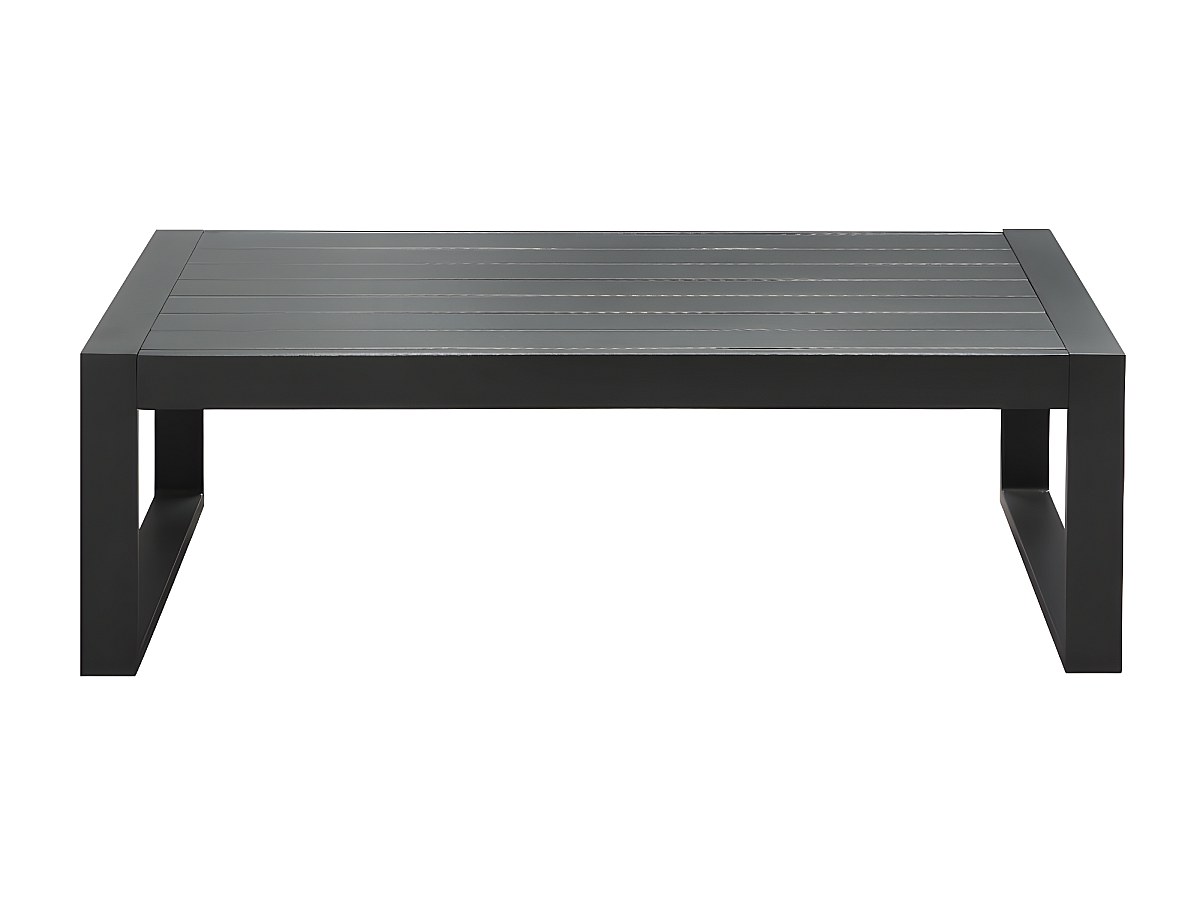 Table basse de jardin MOLOKAI en aluminium - Anthracite