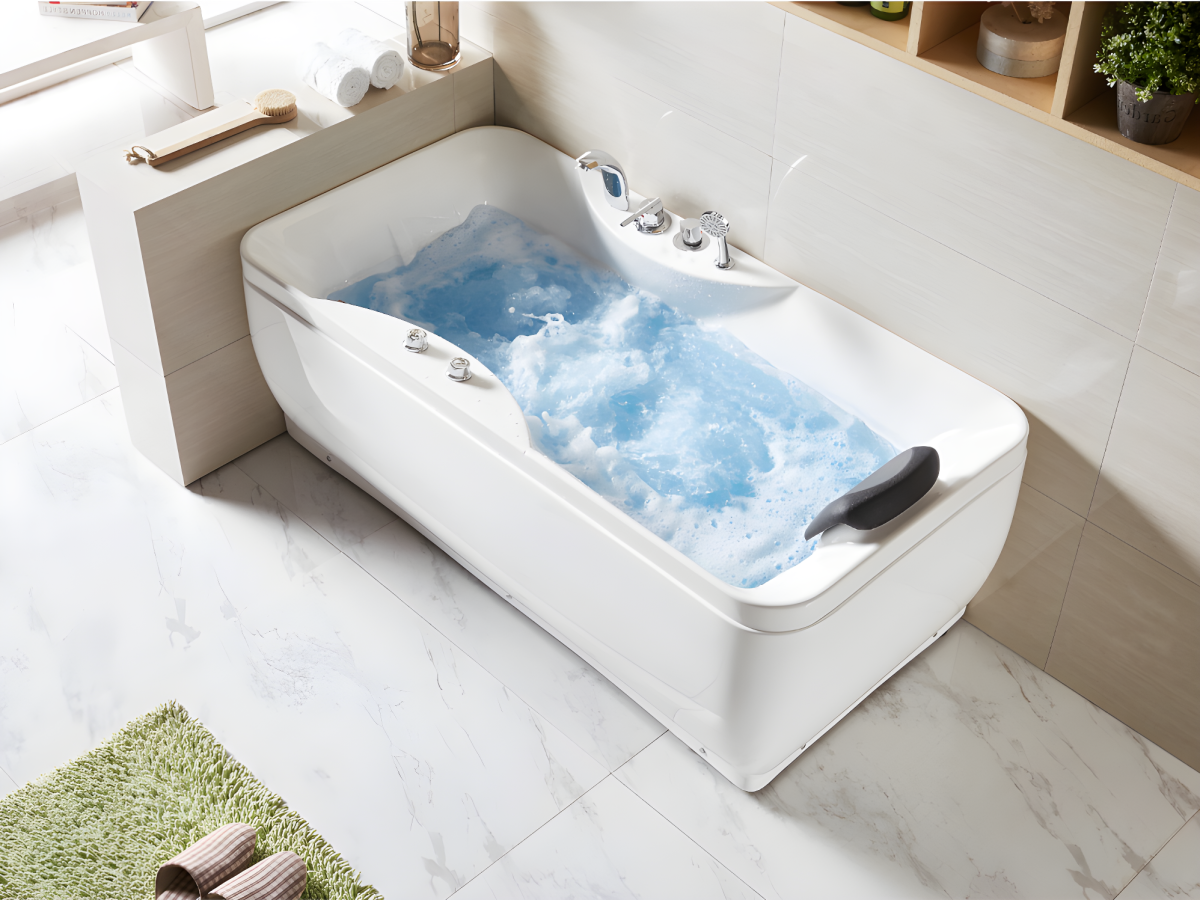 Whirlpool Badewanne Gavino 140 Liter Ecke Links Kaufen