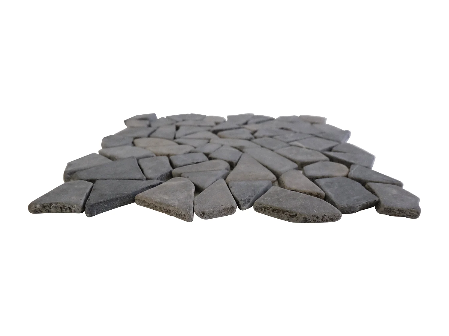 Mosaikfliesen - 1 Pack: 1 m² - Marmor - Grau - MOLI