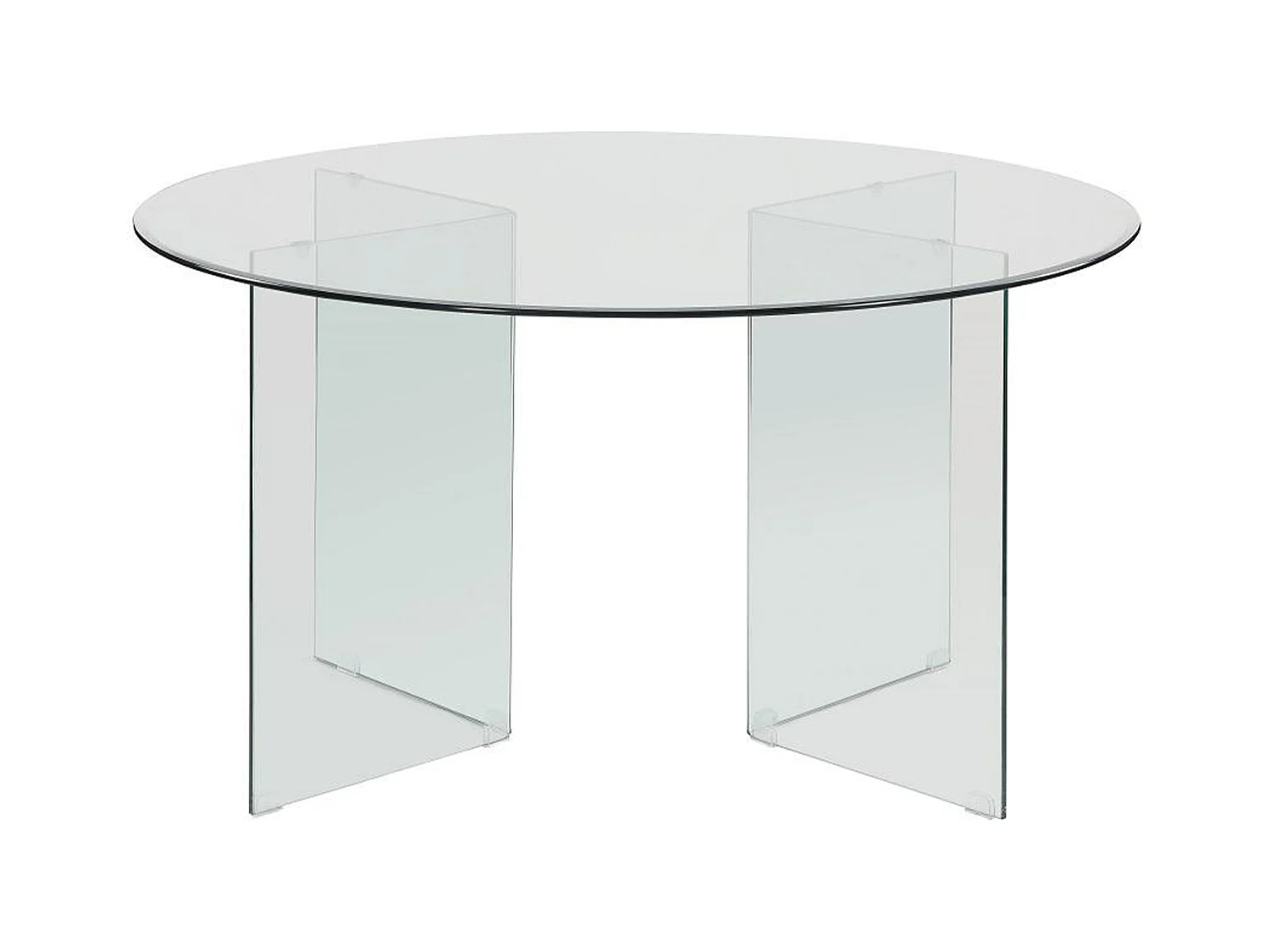 Eettafel ADAMO - 4 personen - Gehard glas