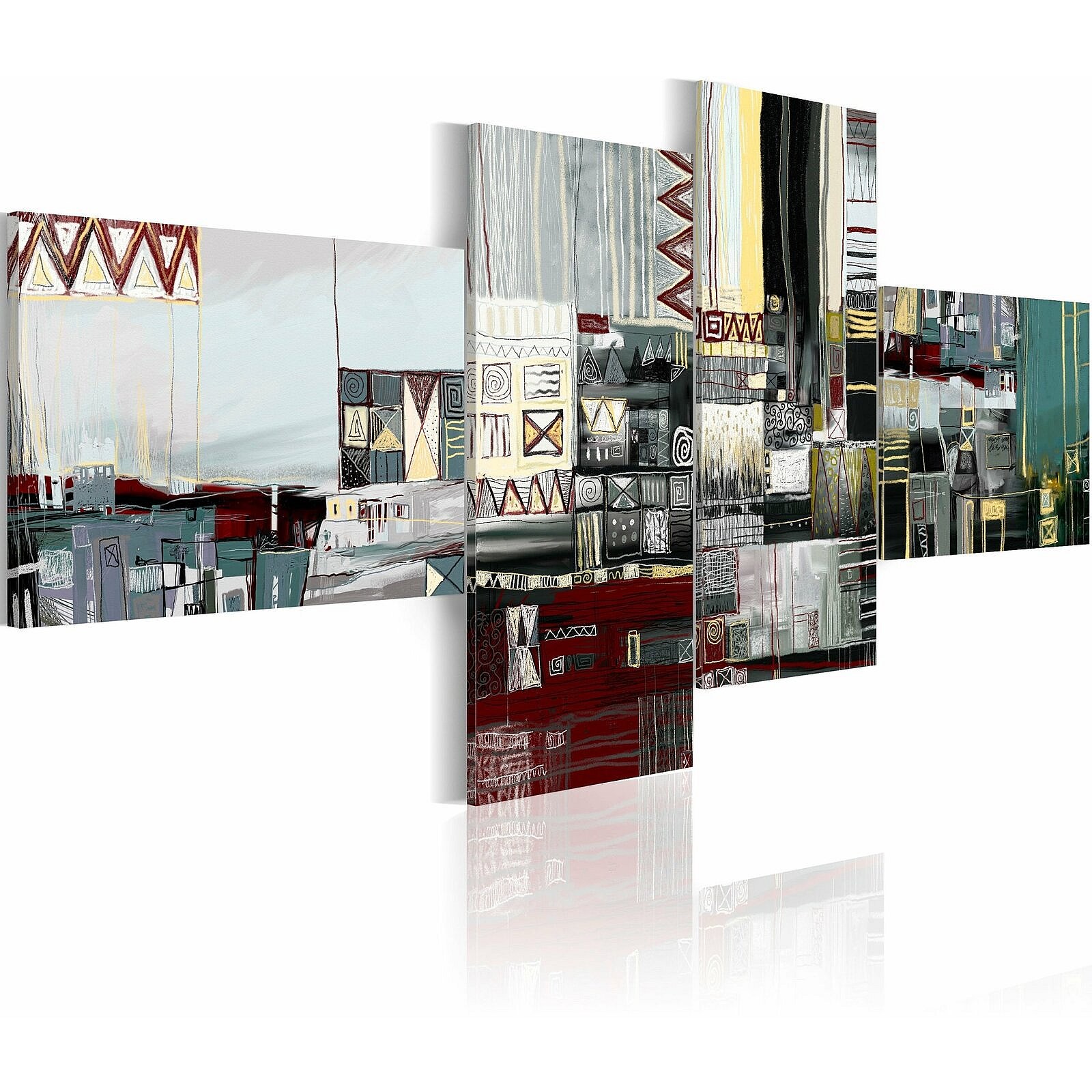 Tableau passion pour la création - 100 x 45 cm