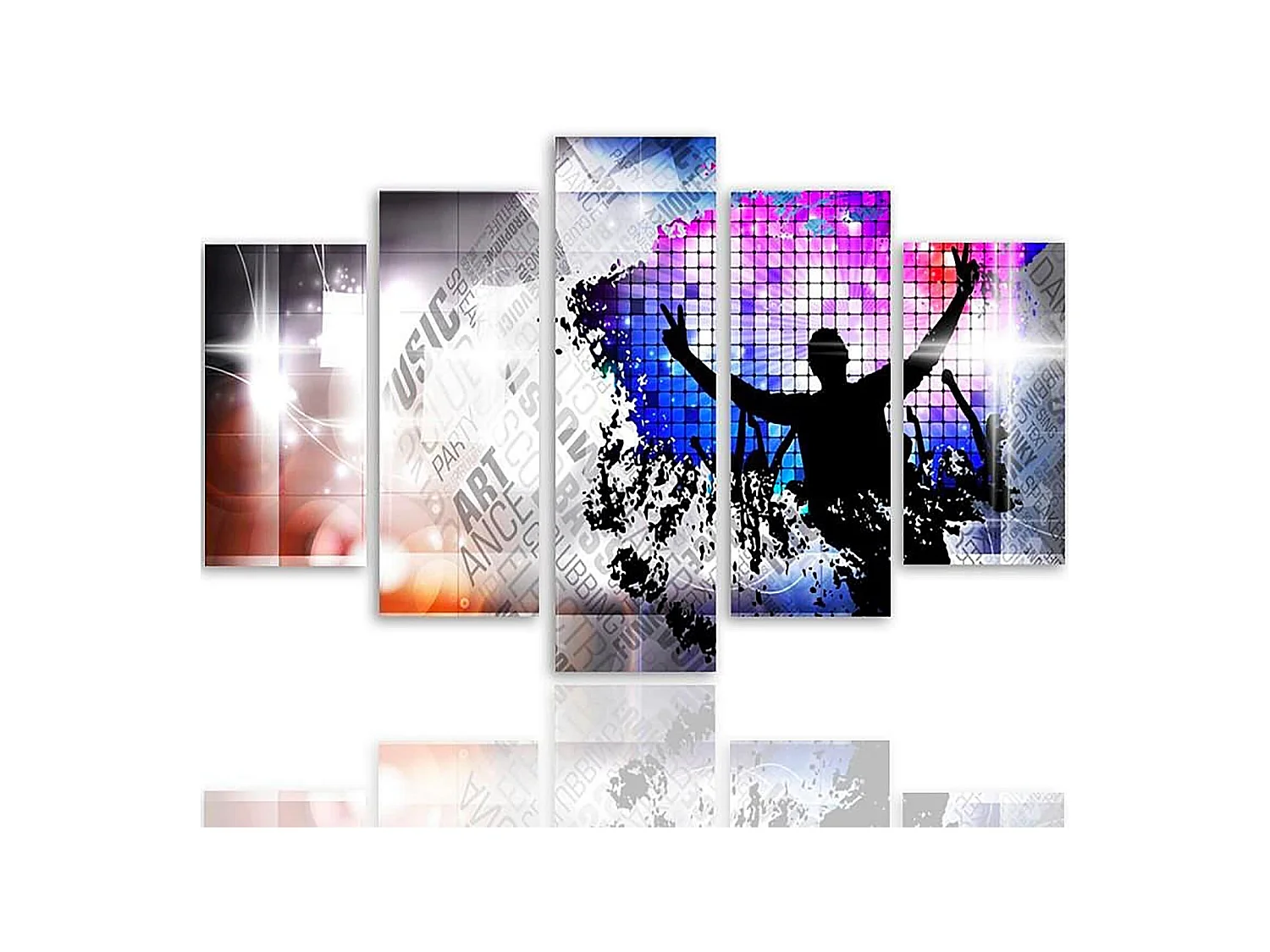 Tableau art de la danse - 300 x 140 cm