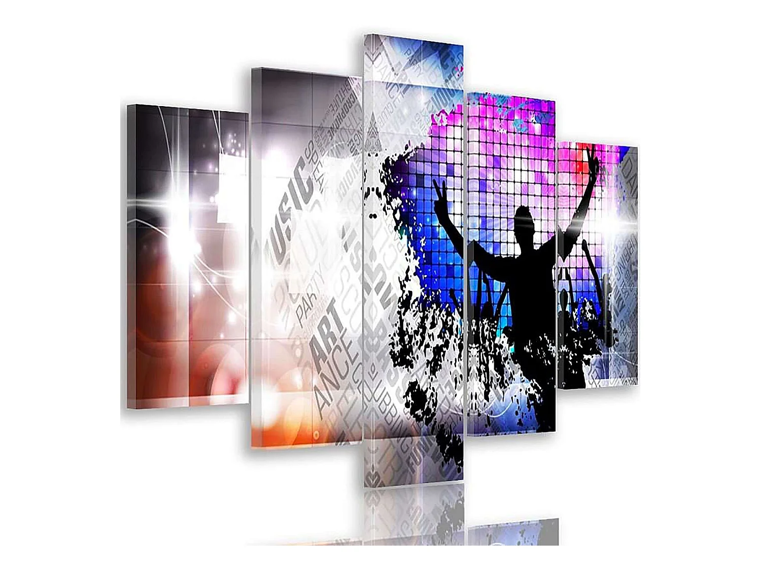 Tableau art de la danse - 300 x 140 cm