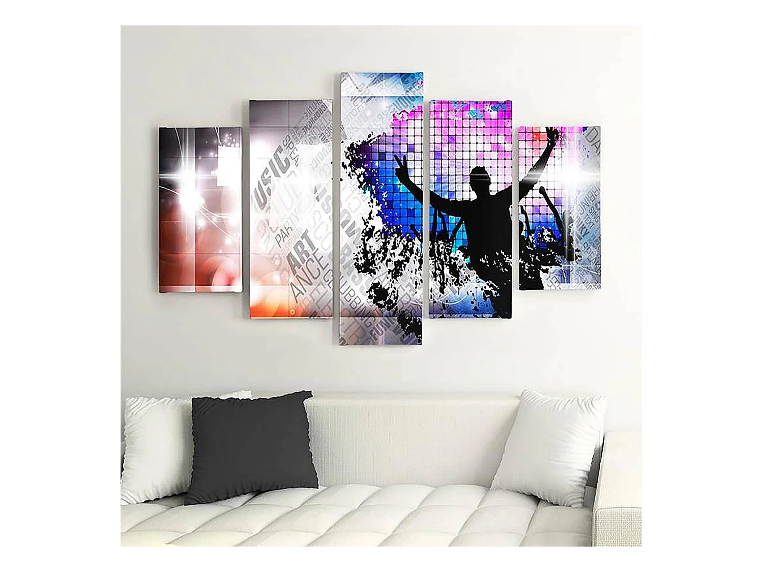 Tableau art de la danse - 300 x 140 cm