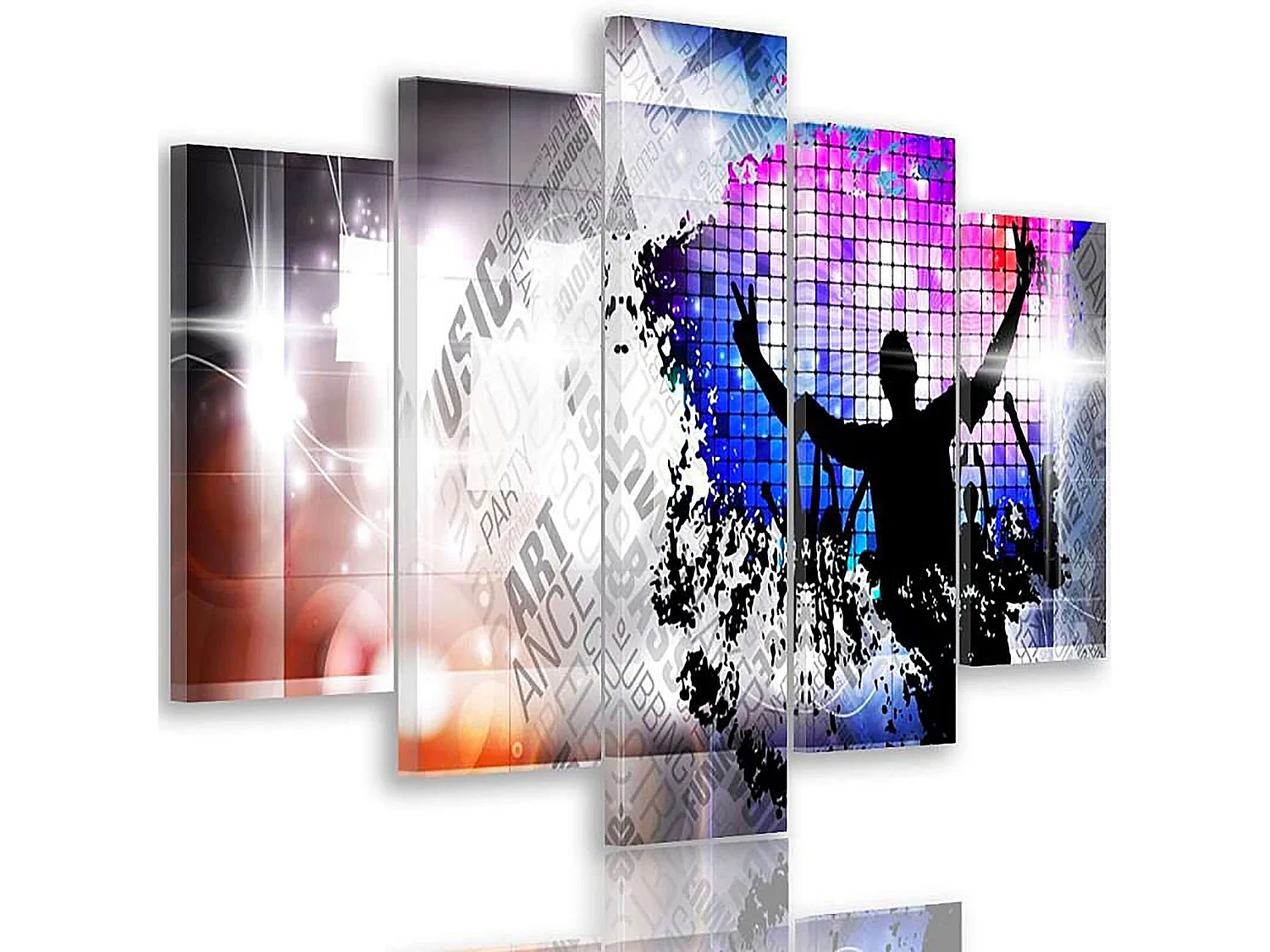 Tableau art de la danse - 300 x 140 cm