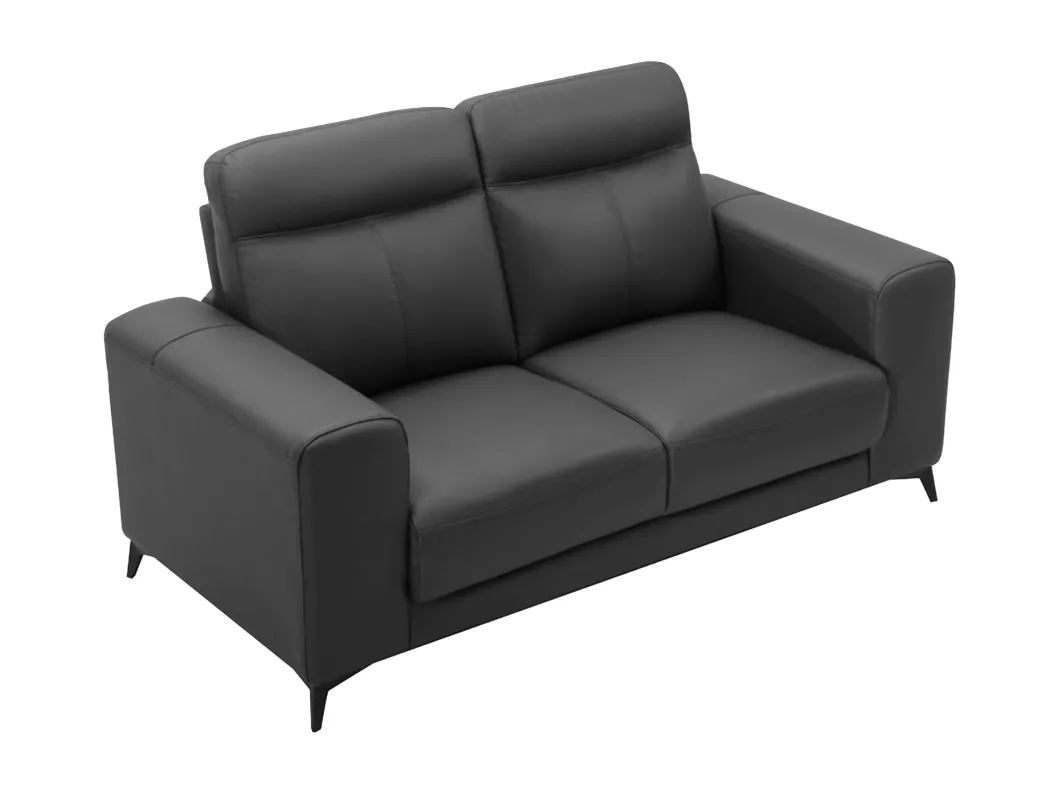 Kauf Unique Ledersofa 2-Sitzer - Schwarz - MONTANER