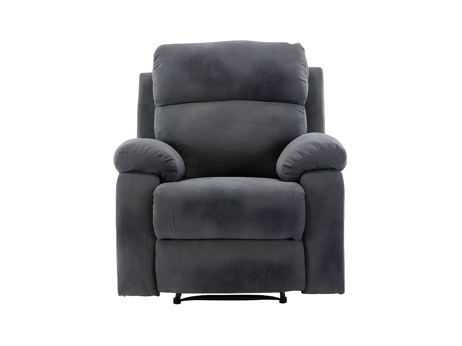 Sillón relax de tela TOLZANO - Antracita