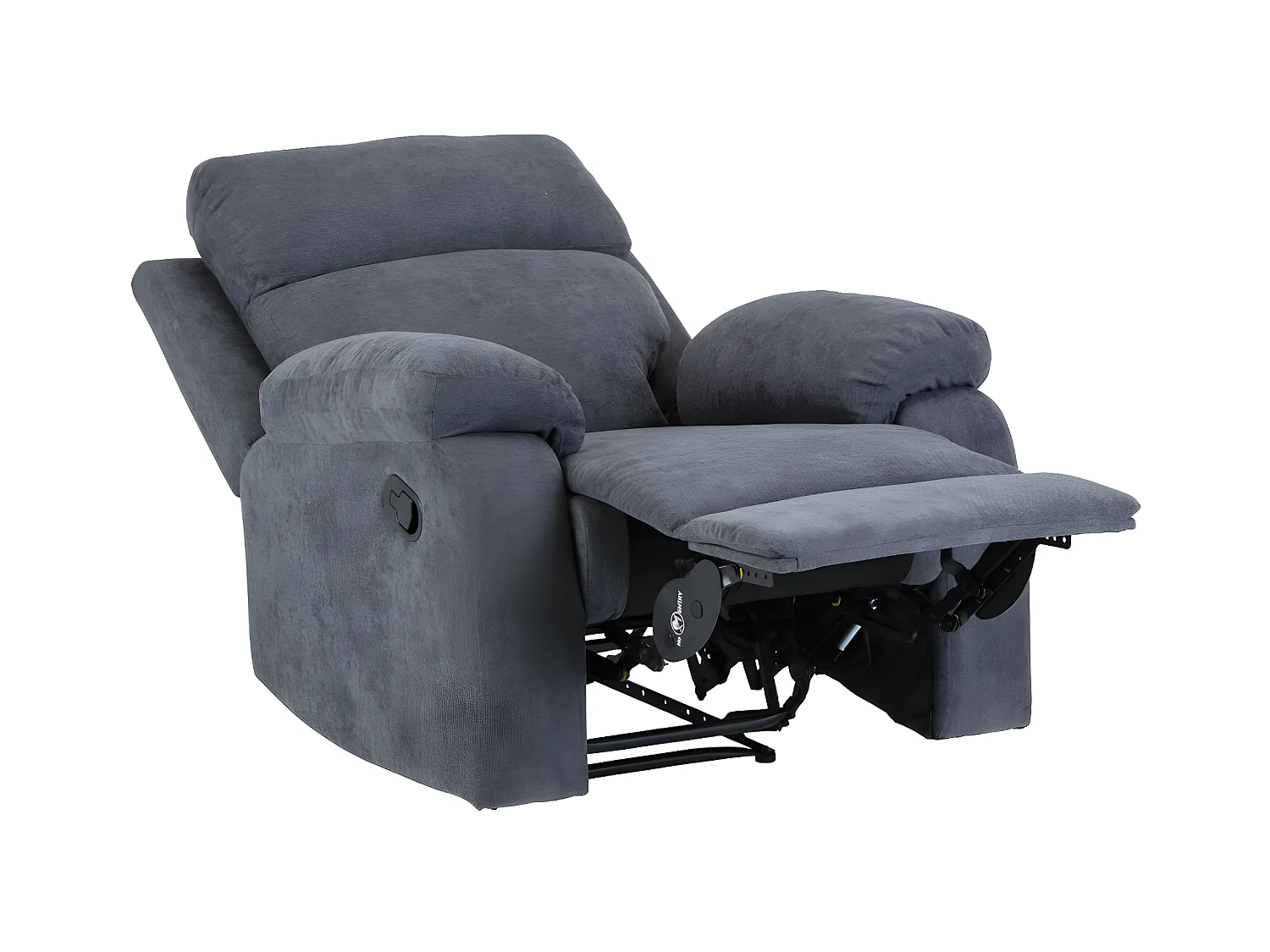 Sillón relax de tela TOLZANO - Antracita