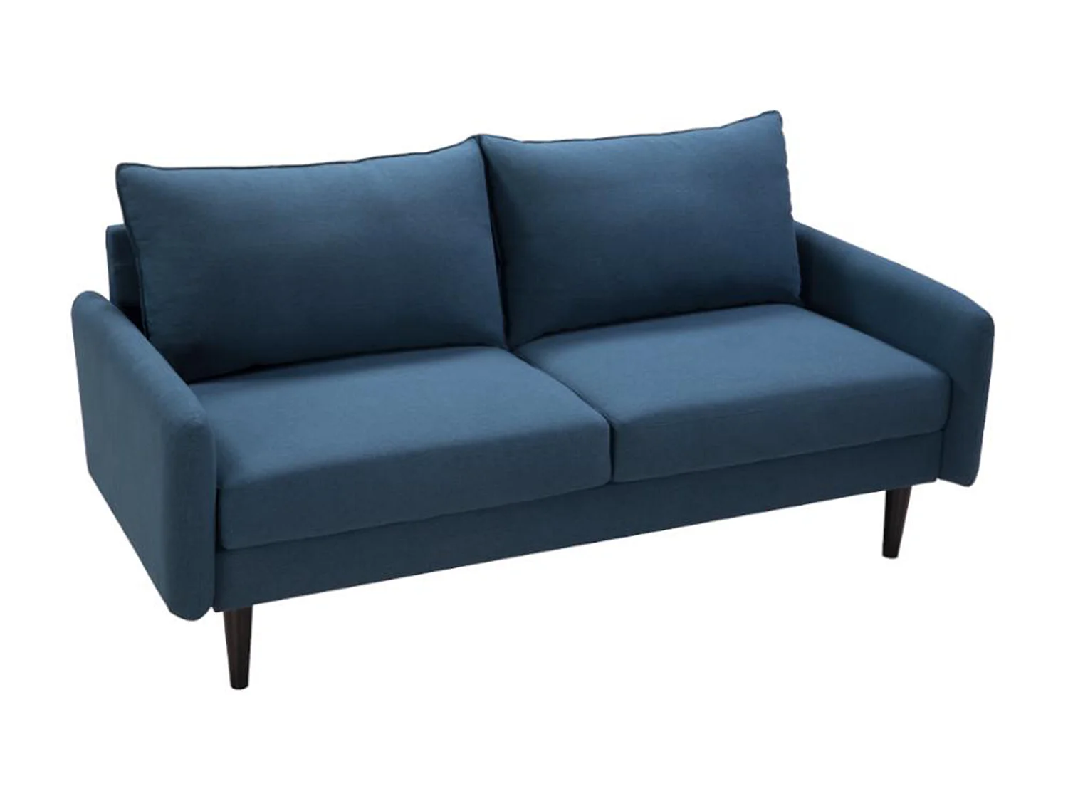Sofa 3-Sitzer - Stoff - Blau - HALIA