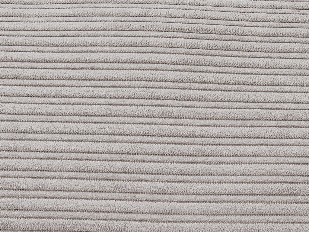 Poltrona letto in velluto a coste Grigio - PALULA