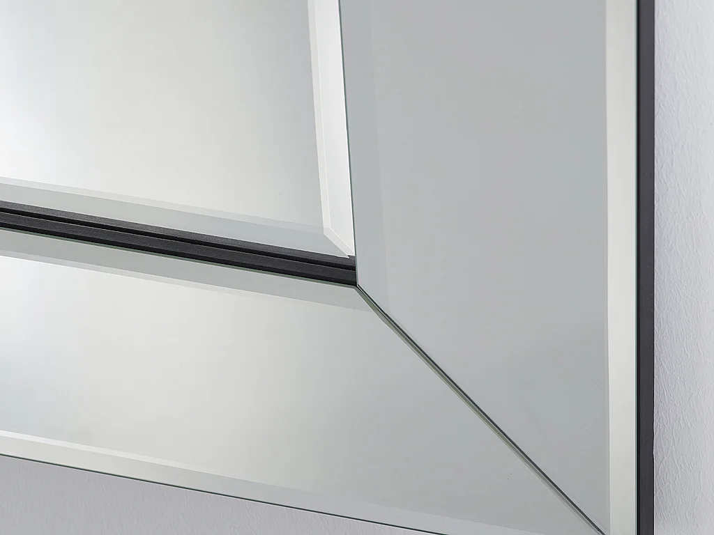 Spiegel DARCY - Eucalyptushout - 50 x 170 cm - Kleur: zilver