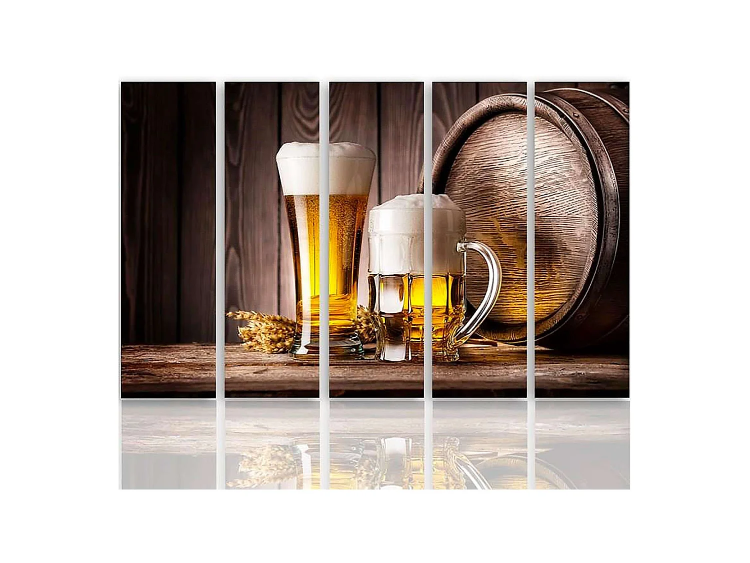 Tableau la bière - 250 x 120 cm