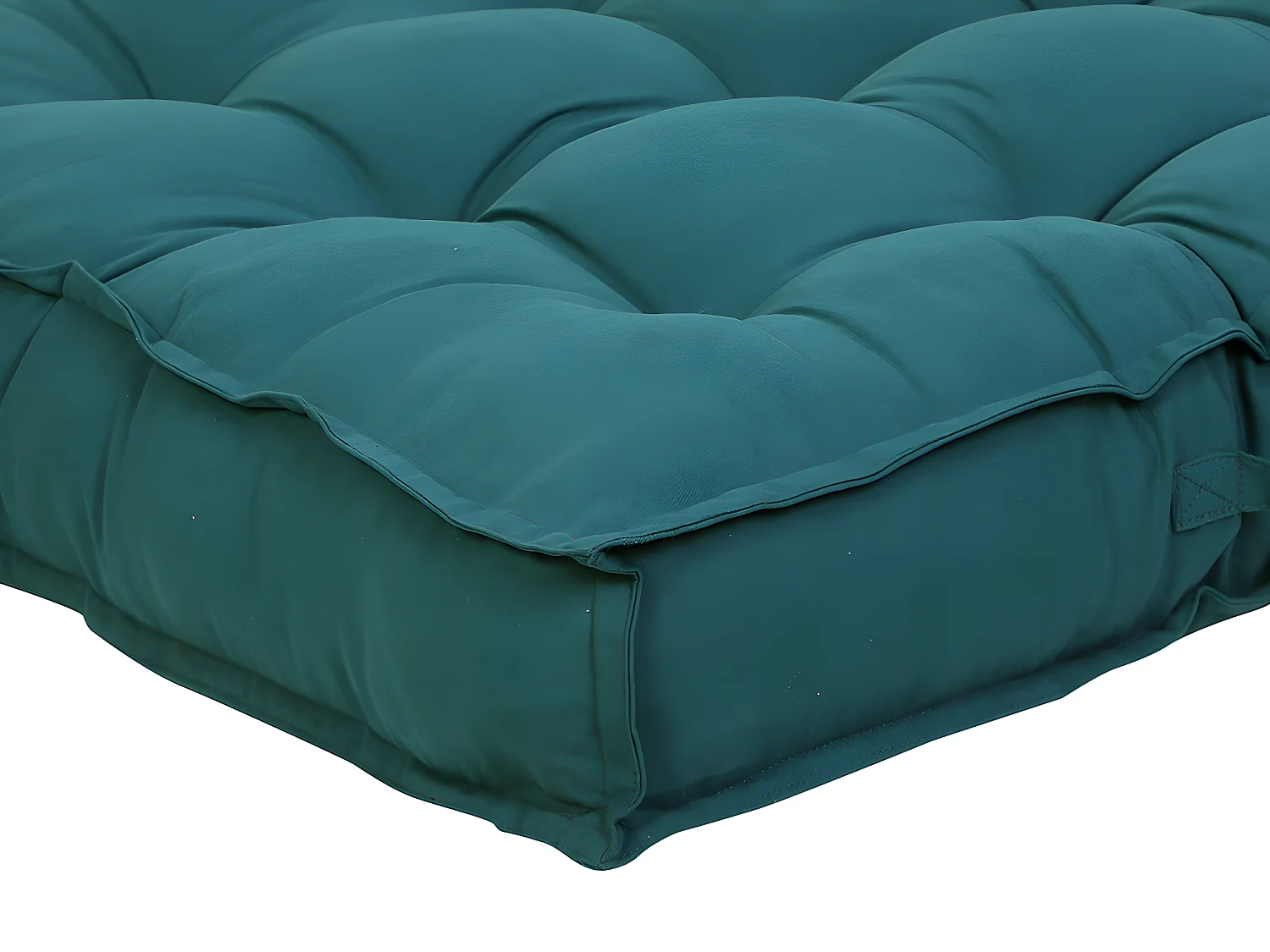 Bomullspallkudde - L. 120 x B. 80 cm - Blå - BAILA