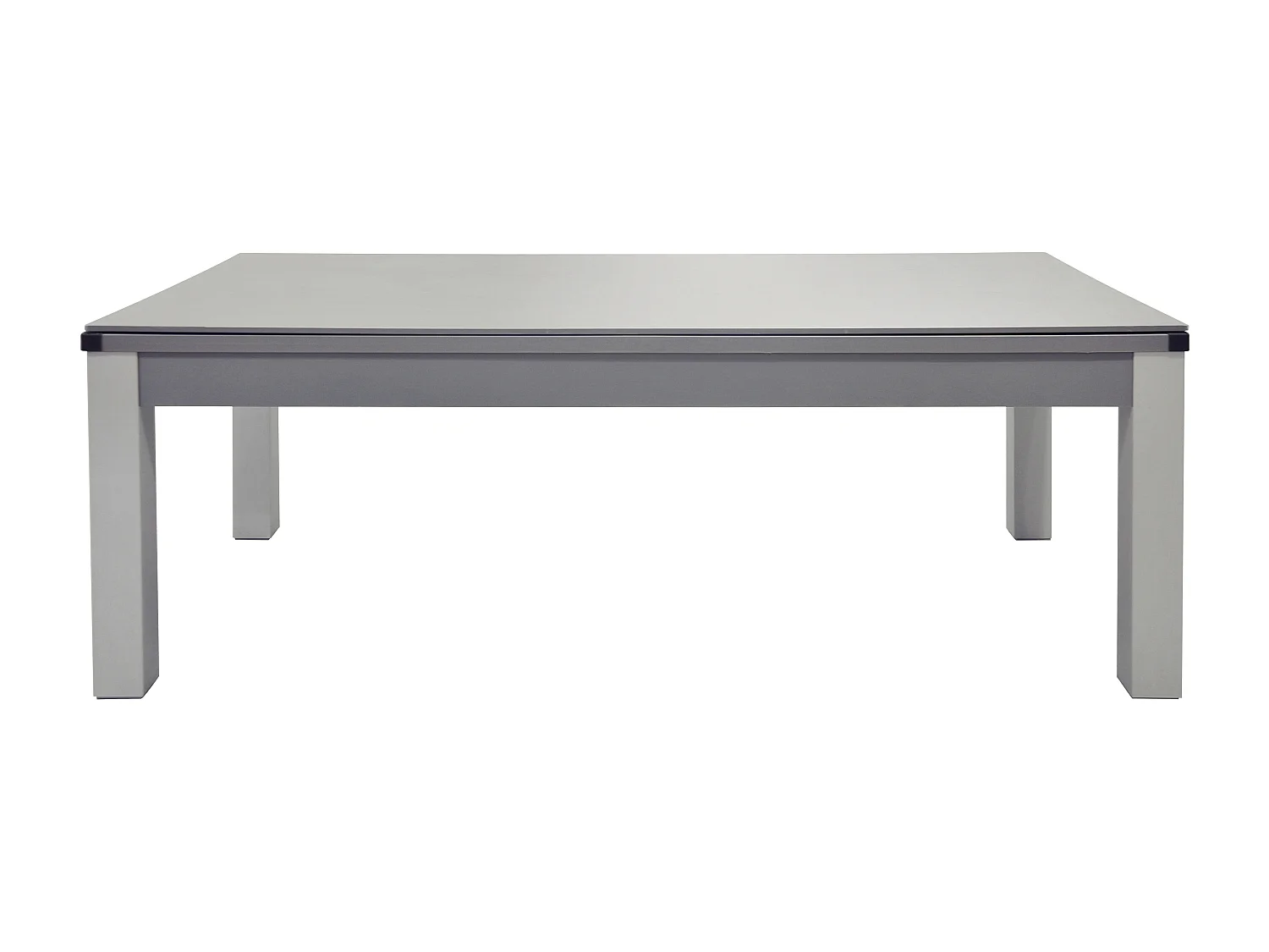 Table transformable - Billard & Ping-pong BALTHAZAR - 213*112*81.5cm - Gris