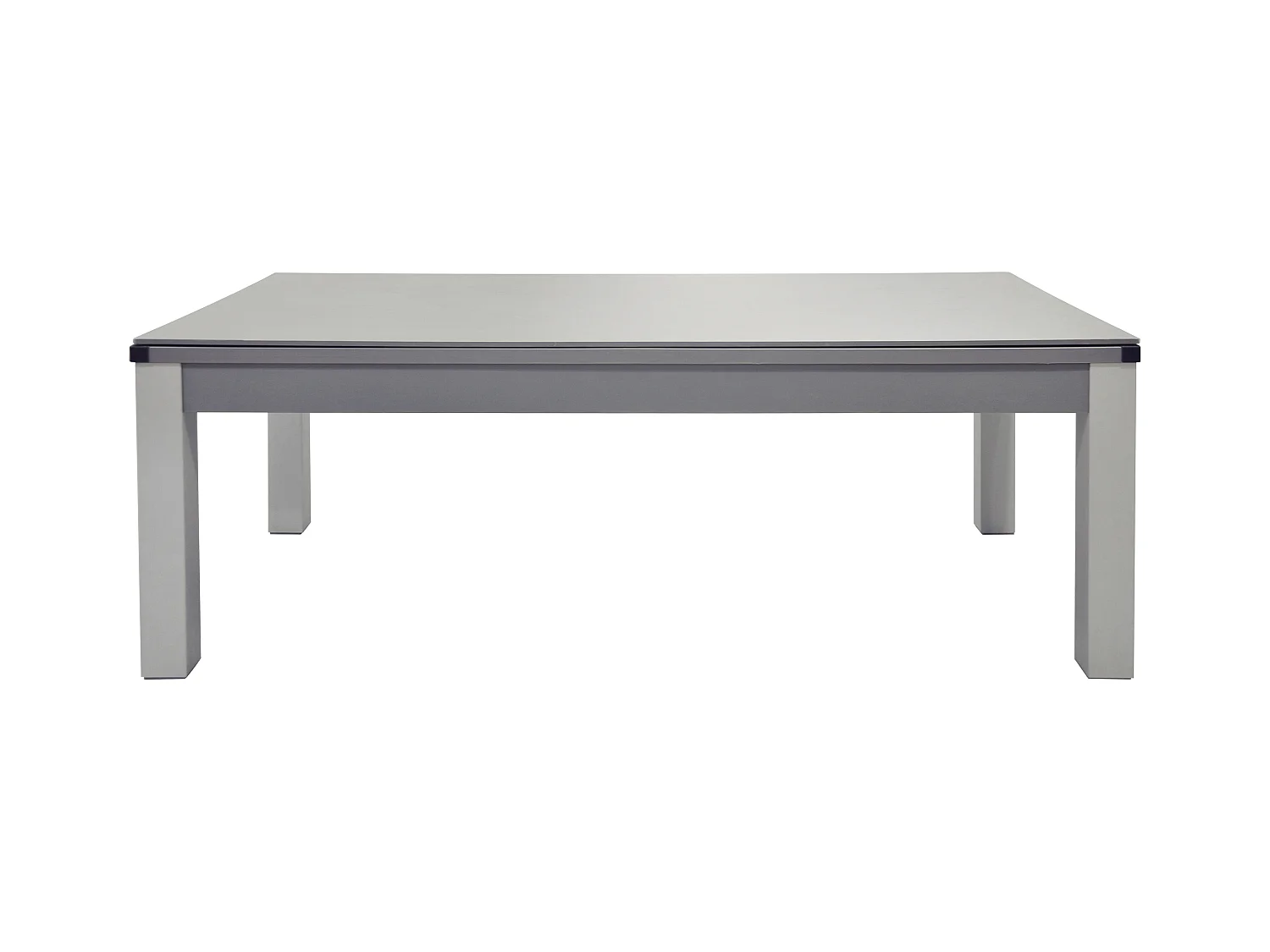 Tavolo trasformabile - Biliardo e Ping pong - 213x112x81,5cm - Grigio -  BALTHAZAR