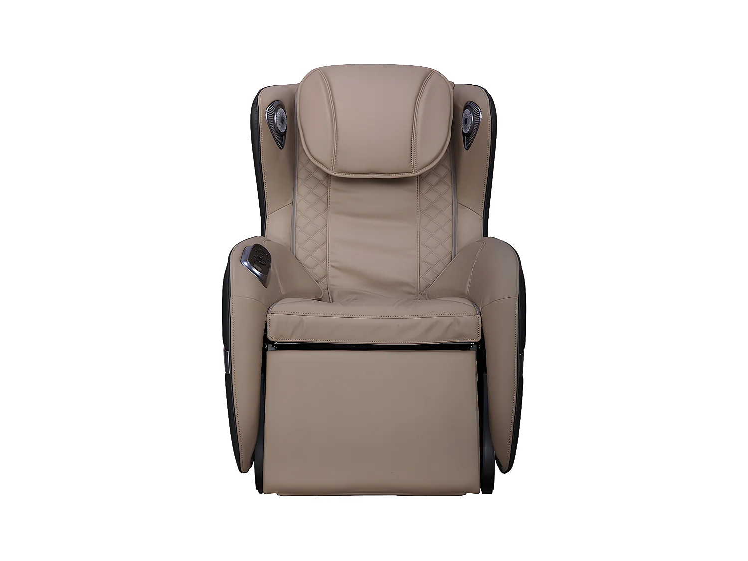 Fauteuil massant KASOU en simili avec LEDs - Système zéro gravité - Option bluetooth - Beige