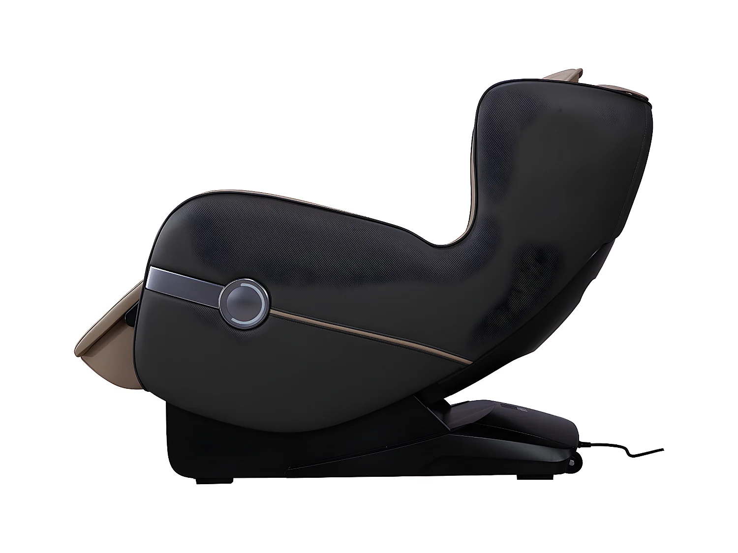 Fauteuil massant KASOU en simili avec LEDs - Système zéro gravité - Option bluetooth - Beige