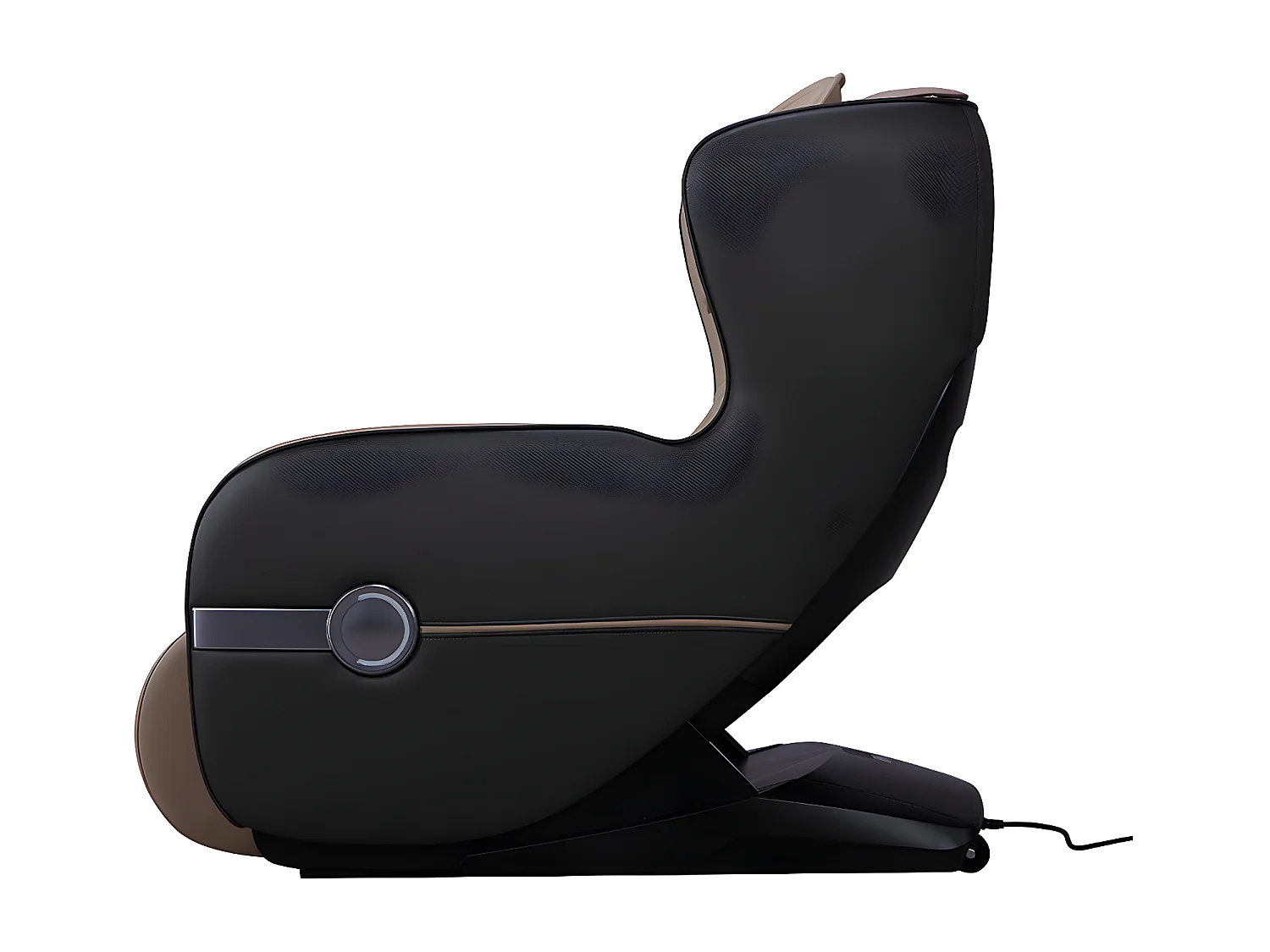 Fauteuil massant KASOU en simili avec LEDs - Système zéro gravité - Option bluetooth - Beige