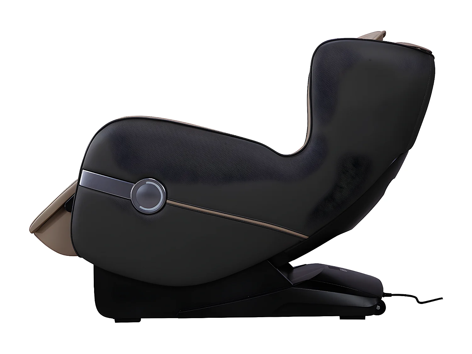Fauteuil massant KASOU en simili avec LEDs - Système zéro gravité - Option bluetooth - Beige