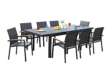 Set tafel en stoelen