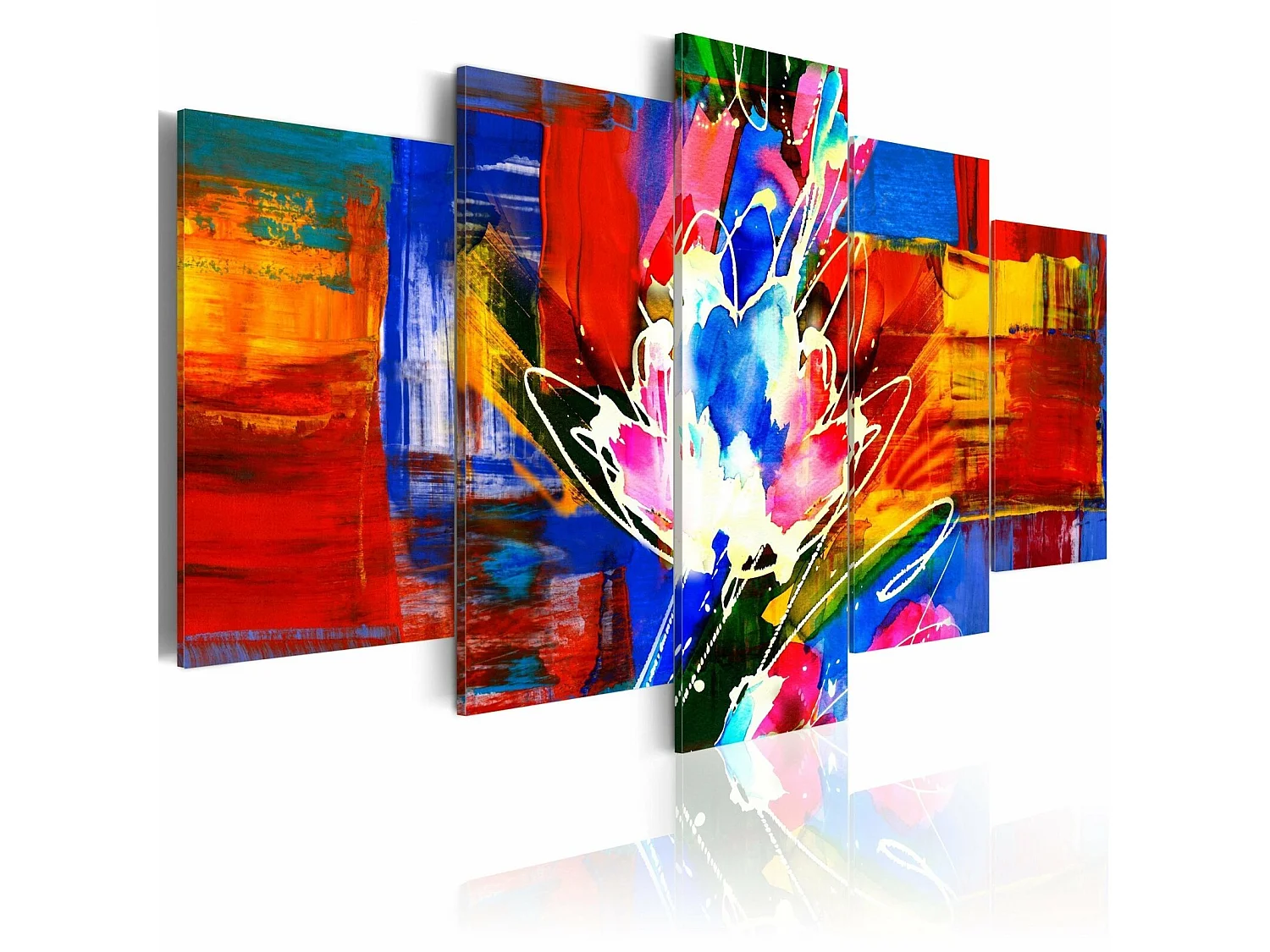 Tableau pouvoir des couleurs - 200 x 100 cm