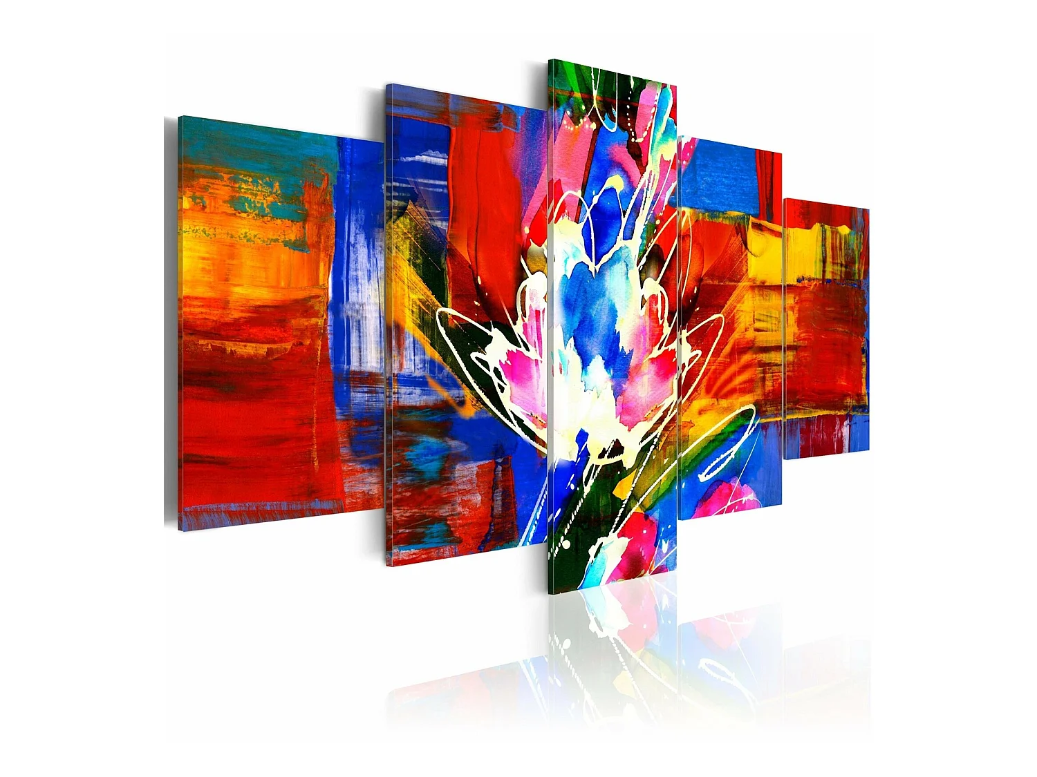 Tableau pouvoir des couleurs - 200 x 100 cm