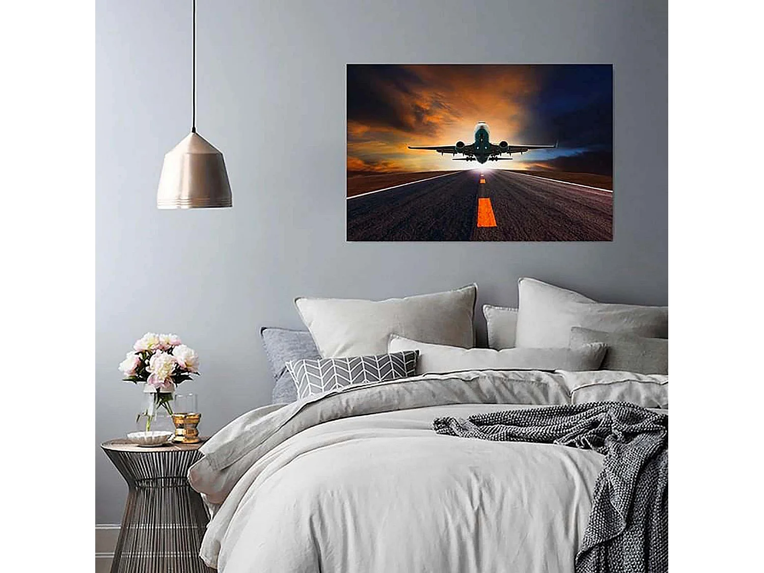 Tableau avion - 80 x 60 cm