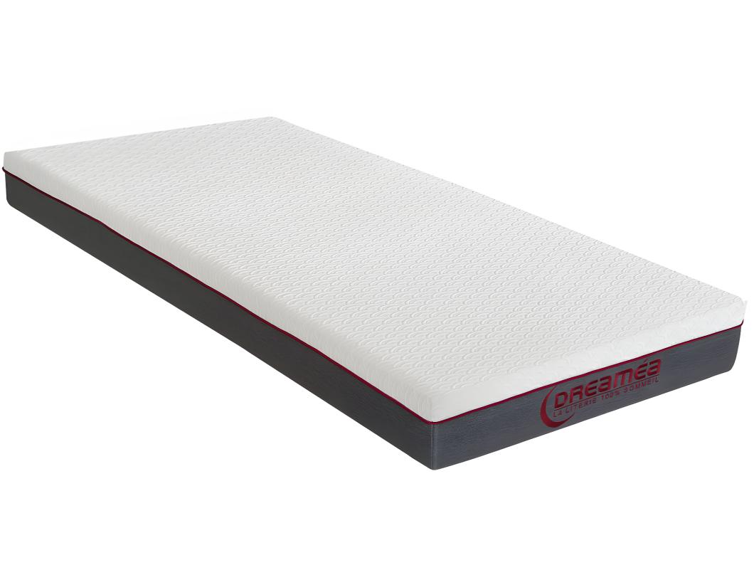 Visco-Matratze Memory Schaum - 1 Zone - Härtegrad 2 - 80 x 200 cm - Stärke 18 cm - EPIONE von DREAMEA