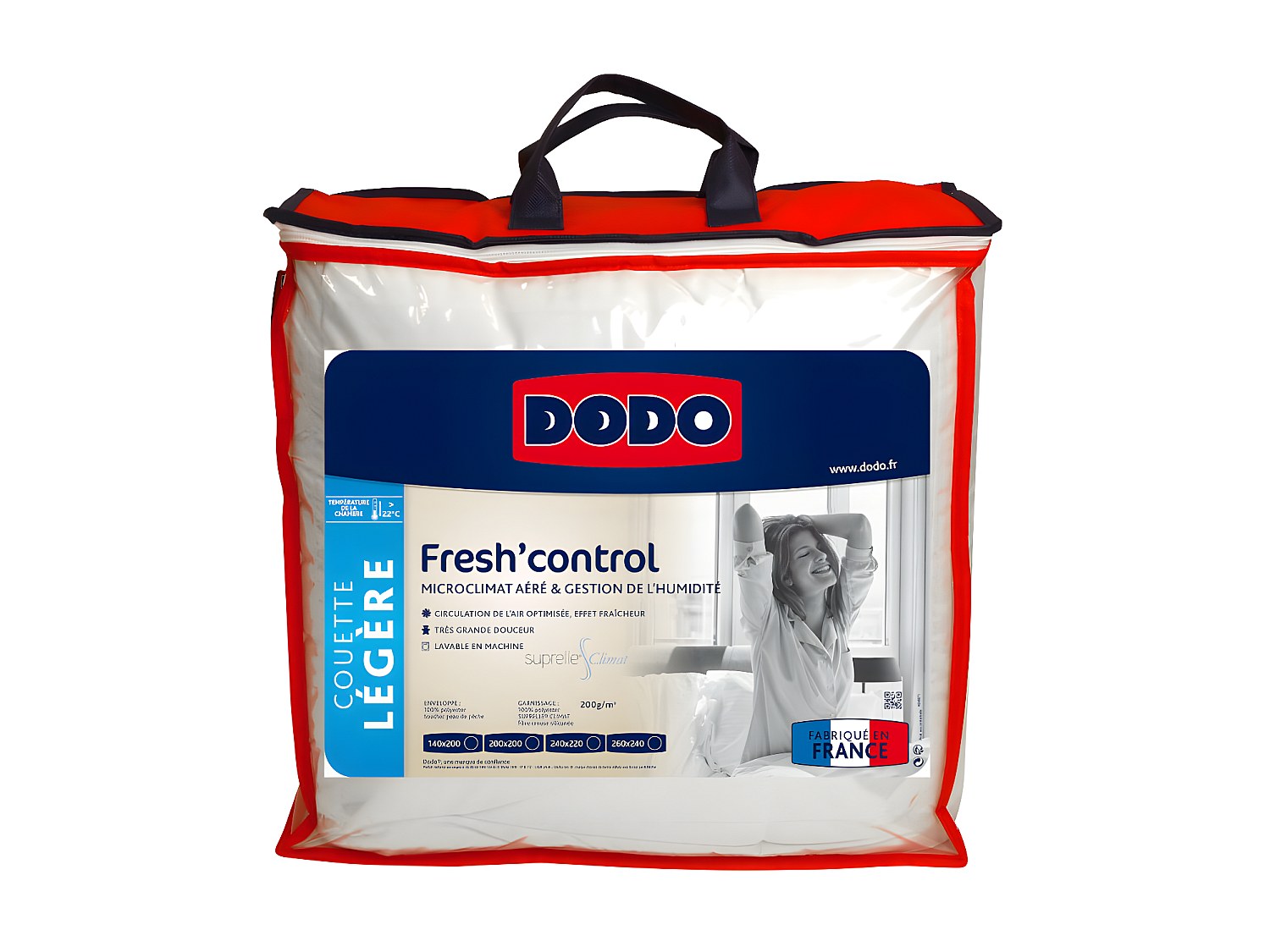 Bettdecke Anti-Transpiration - 240 x 260 cm - DODO von FRESH CONTROL günstig online kaufen