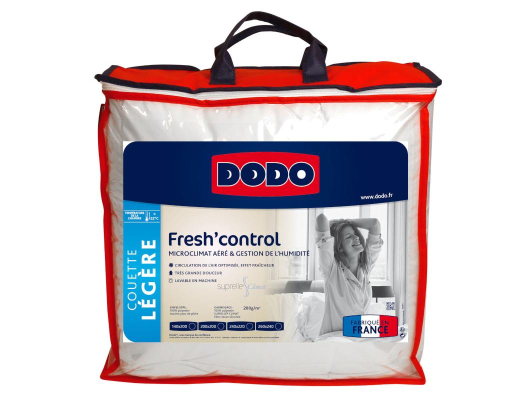 Couette DODO anti-transpirante - 240x260 cm - FRESH CONTROL