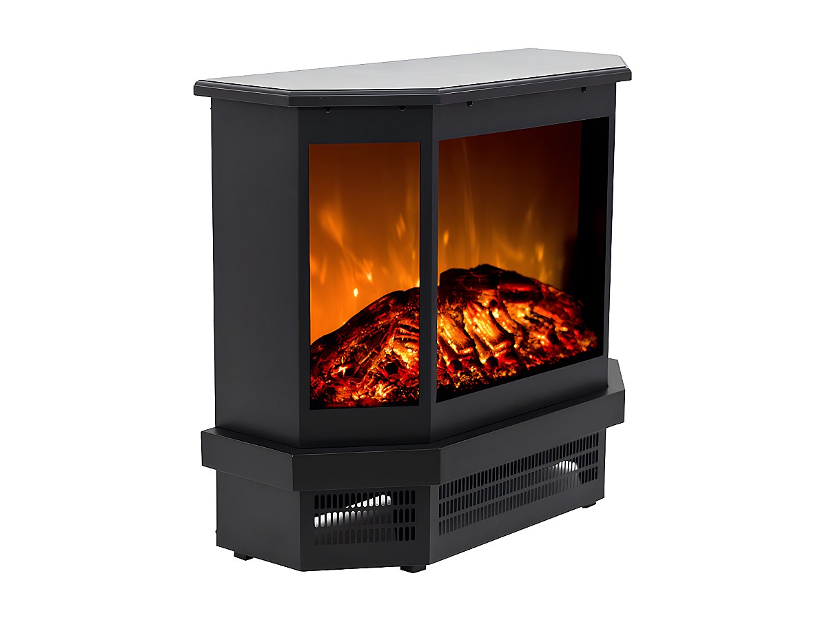 Chimenea eléctrica - Estilo retro - Ancho 55.8 x Prof. 22.5 x Alt. 51.6