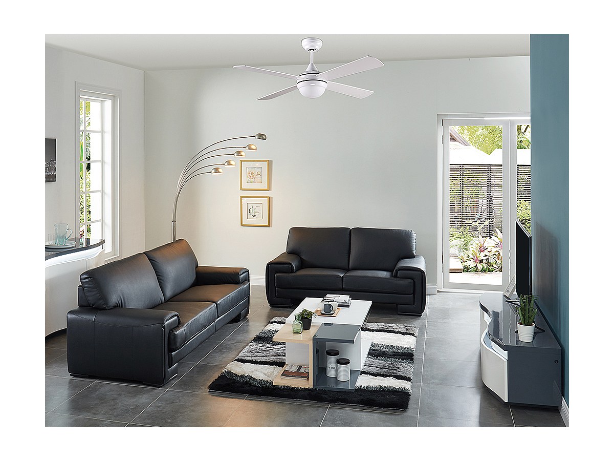 Deckenventilator mit LED-Beleuchtung AIRY - Weiß kaufen