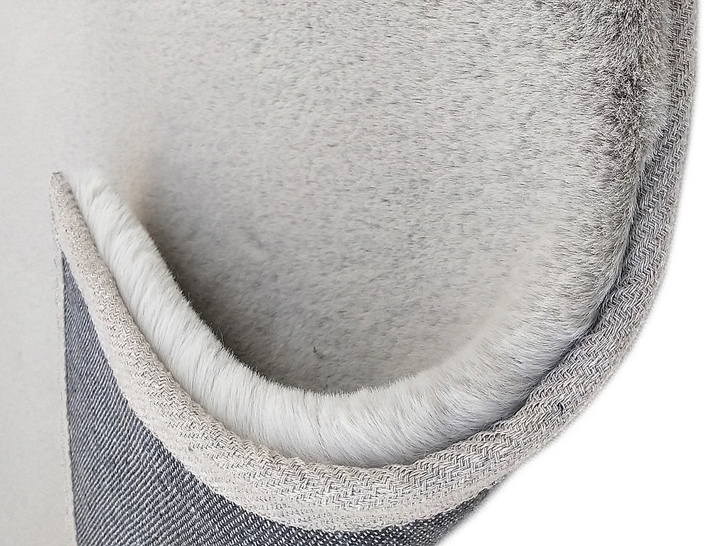 Shaggytapijt met bonteffect BUNNY - 100% polyester - 150 x 200 cm - Grijs