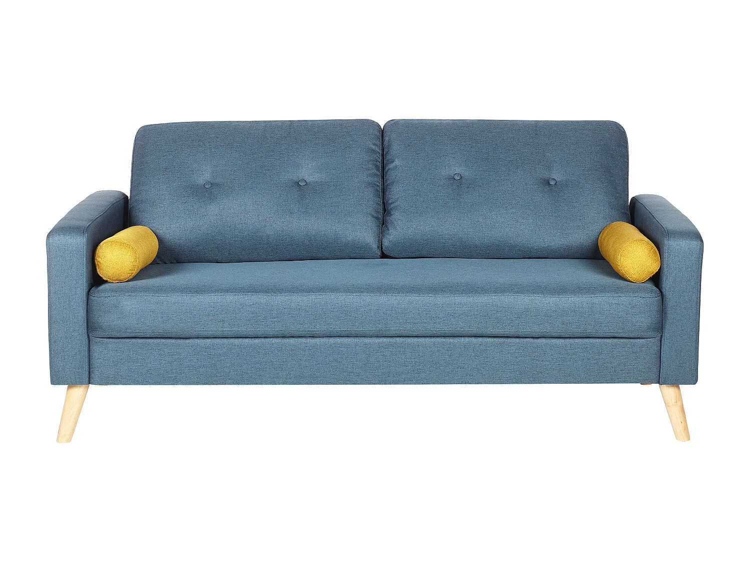 Canapés 3 places et 2 places TATUM en tissu - Bleu