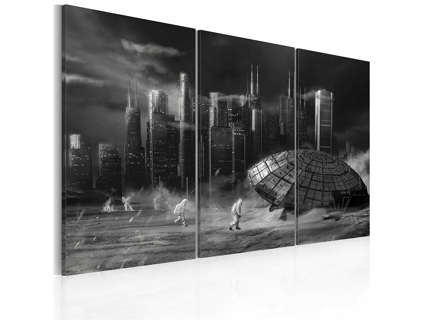 Tableau mission spatiale 60 x 40 cm