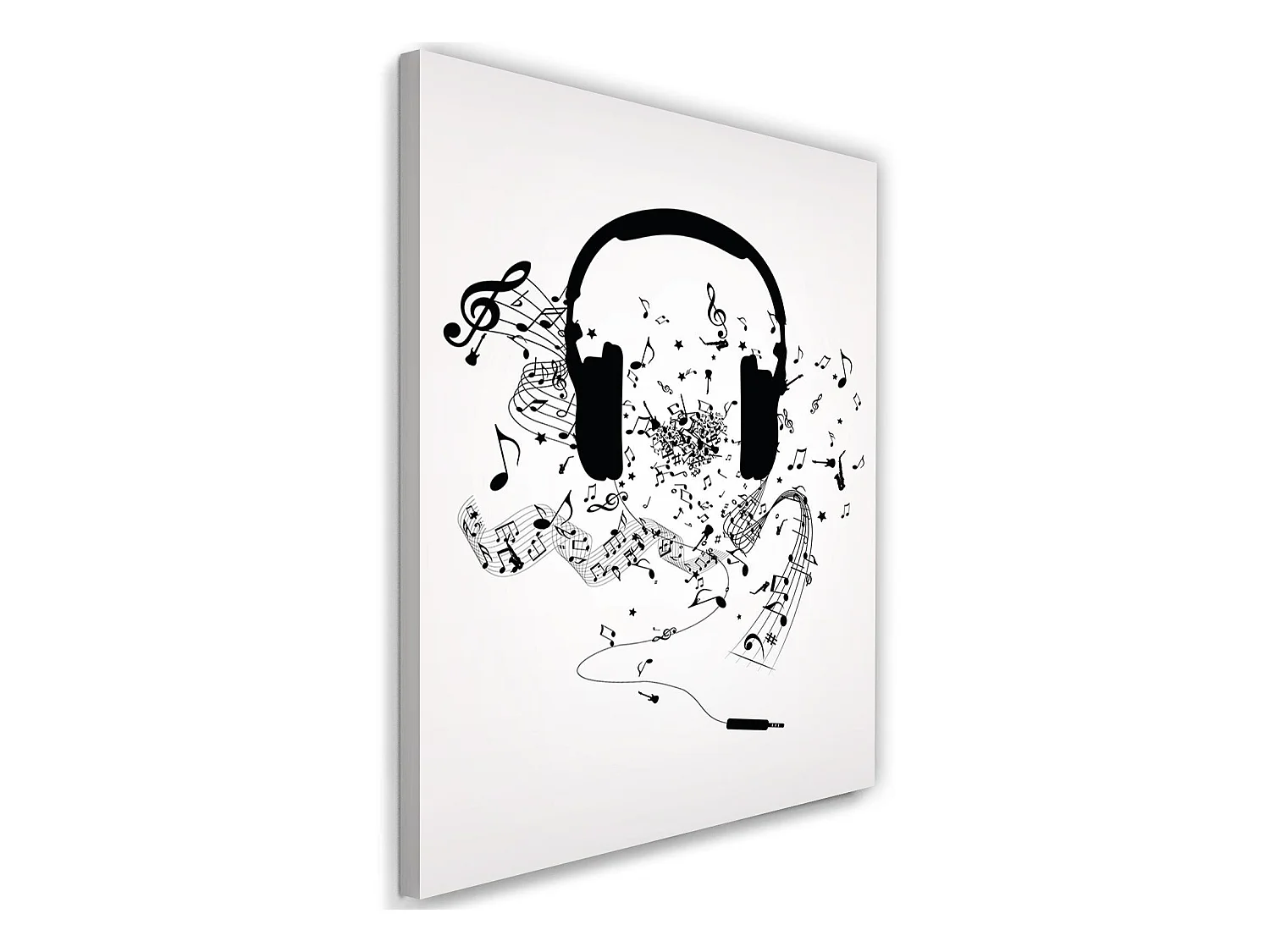 Tableau image de motif de musique xxl - 40 x 60 cm