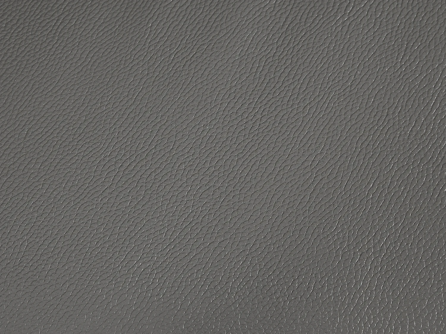 Elektrisk grå skinnfåtölj KENNETH