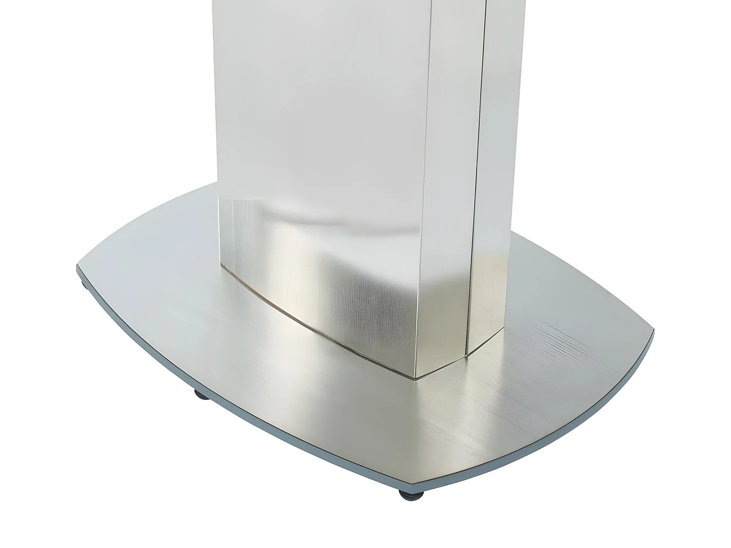 Tavolo da pranzo allungabile da 4 a 6 coperti Ceramica e acciaio - TALICIA