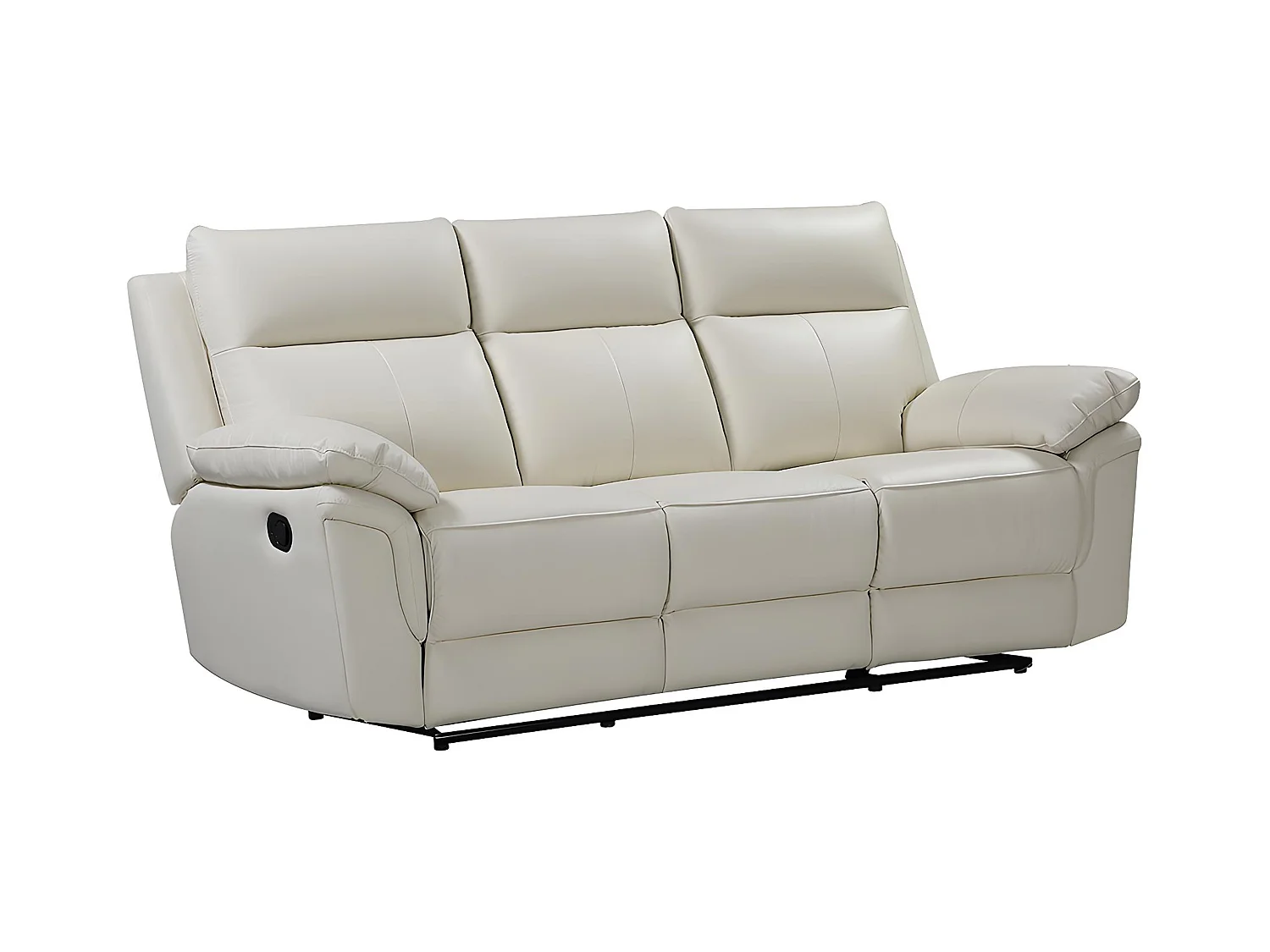 3-seters og 2-seters sofaer og en lenestol i bøffelskinn PAKITA - Elfenben