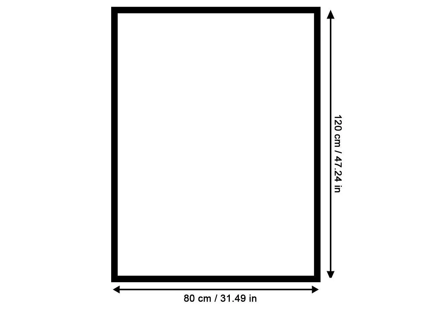 Tableau ville colorée la nuit - 40 x 60 cm
