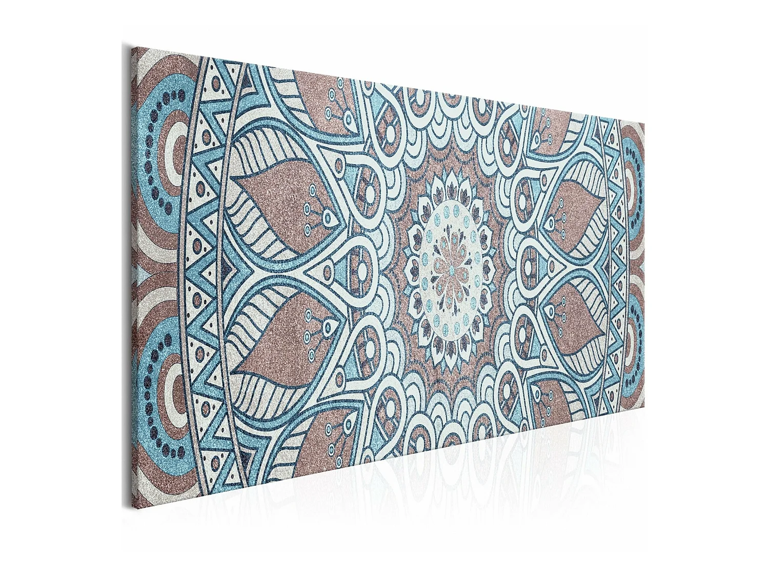 Tableau cercle oriental étroit - 135 x 45 cm