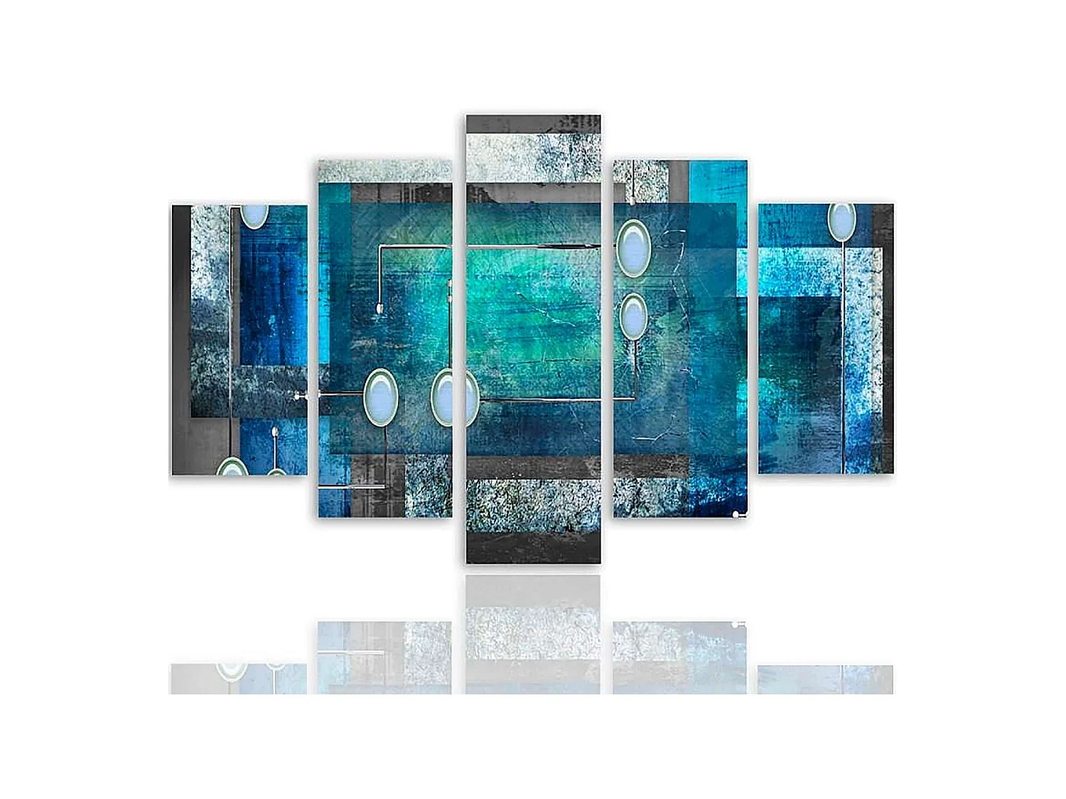 Tableau intérieur abstrait - 200 x 100 cm