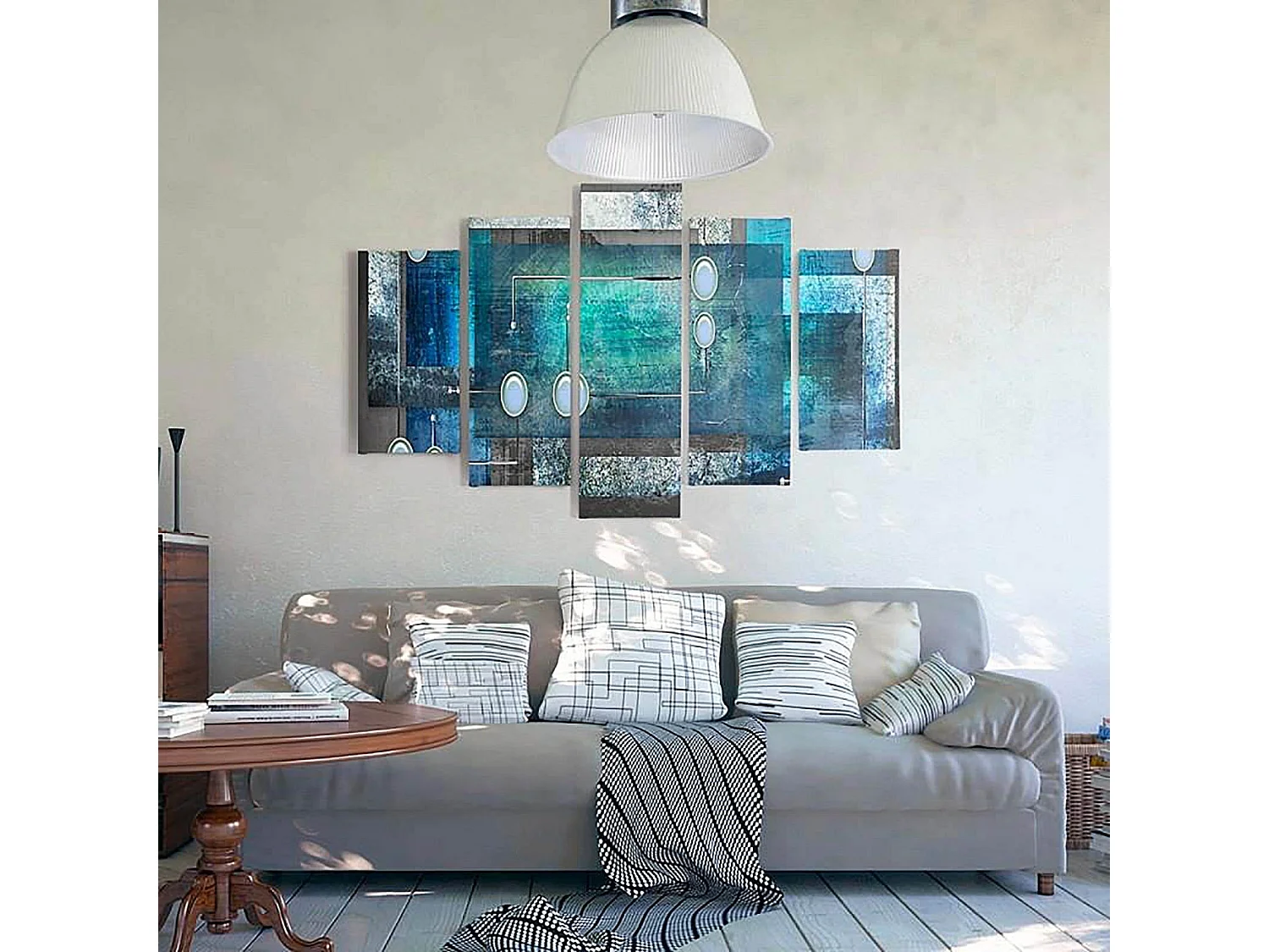 Tableau intérieur abstrait - 200 x 100 cm