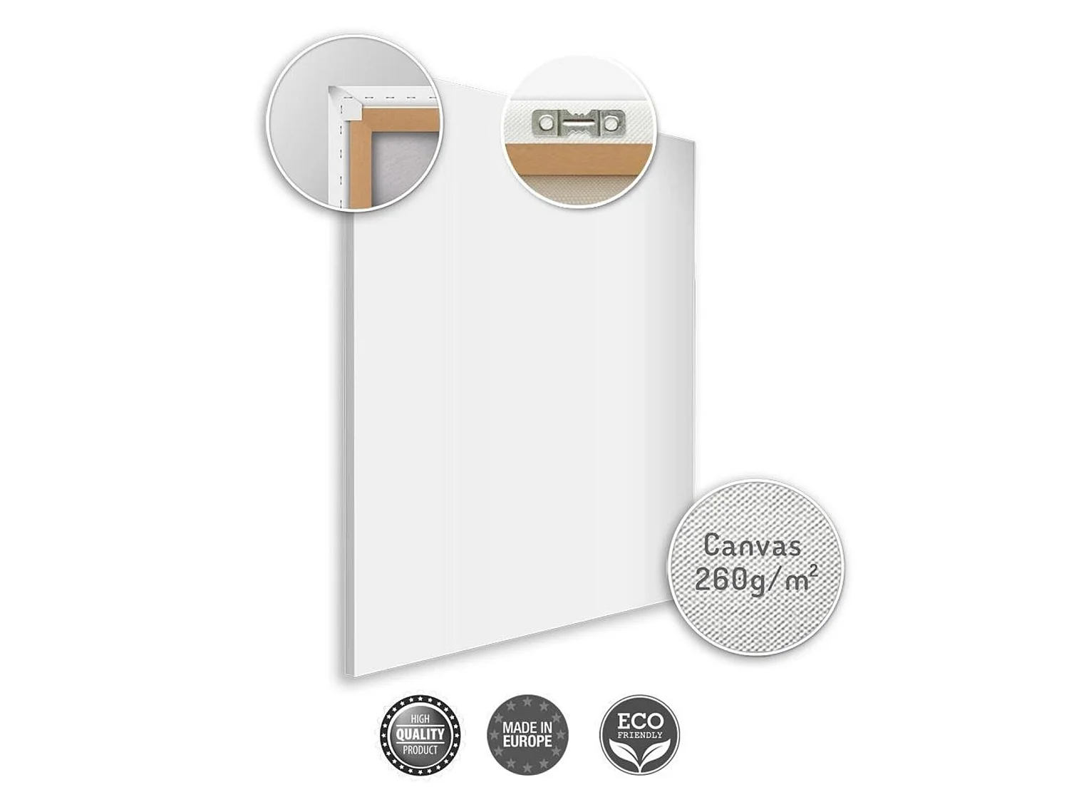 Tableau fenêtre sur la plage - 90 x 60 cm