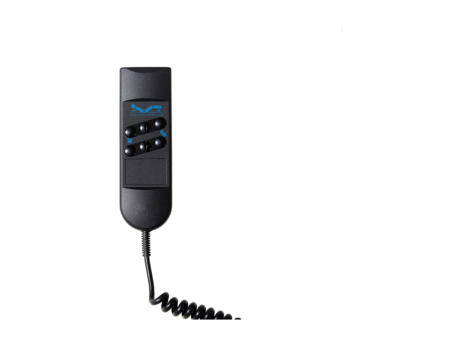 Letto relax elettrico doghe e sospensioni 2 x 80 x 200 cm materasso memory e bambù Bianco DAMYSOS di NATUREA con motori OKIN