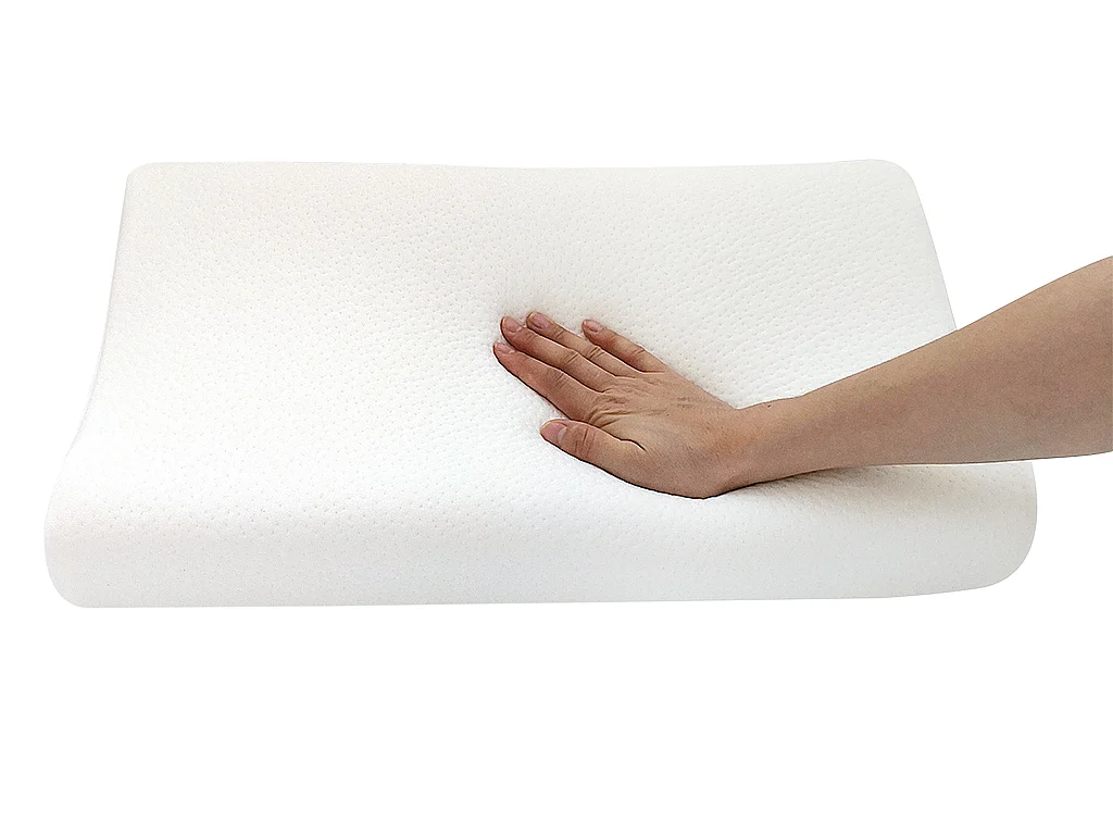 [OLD VERSION]Oreiller ergonomique mémoire de forme 50 x 30 cm  SLEEPY de DREAMEA - Blanc