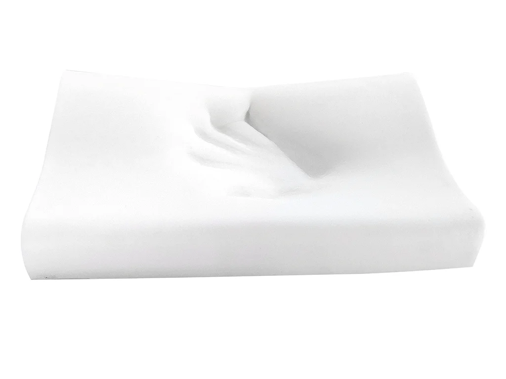 [OLD VERSION]Oreiller ergonomique mémoire de forme 50 x 30 cm  SLEEPY de DREAMEA - Blanc