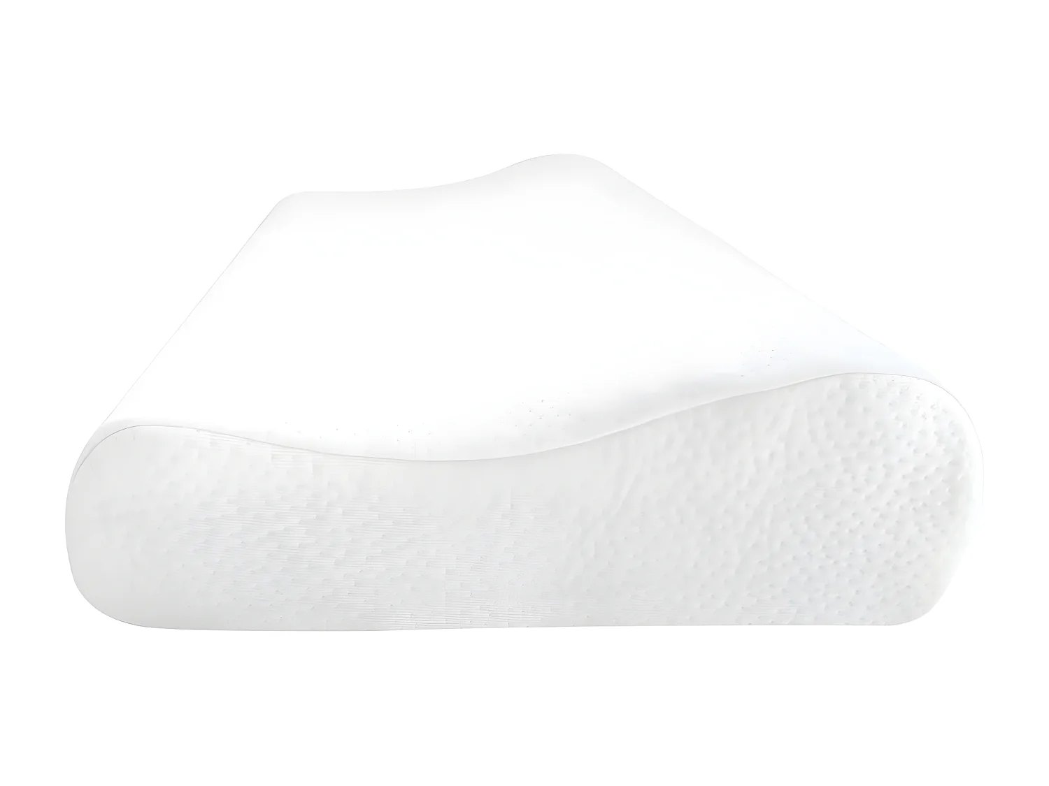 [OLD VERSION]Oreiller ergonomique mémoire de forme 50 x 30 cm  SLEEPY de DREAMEA - Blanc