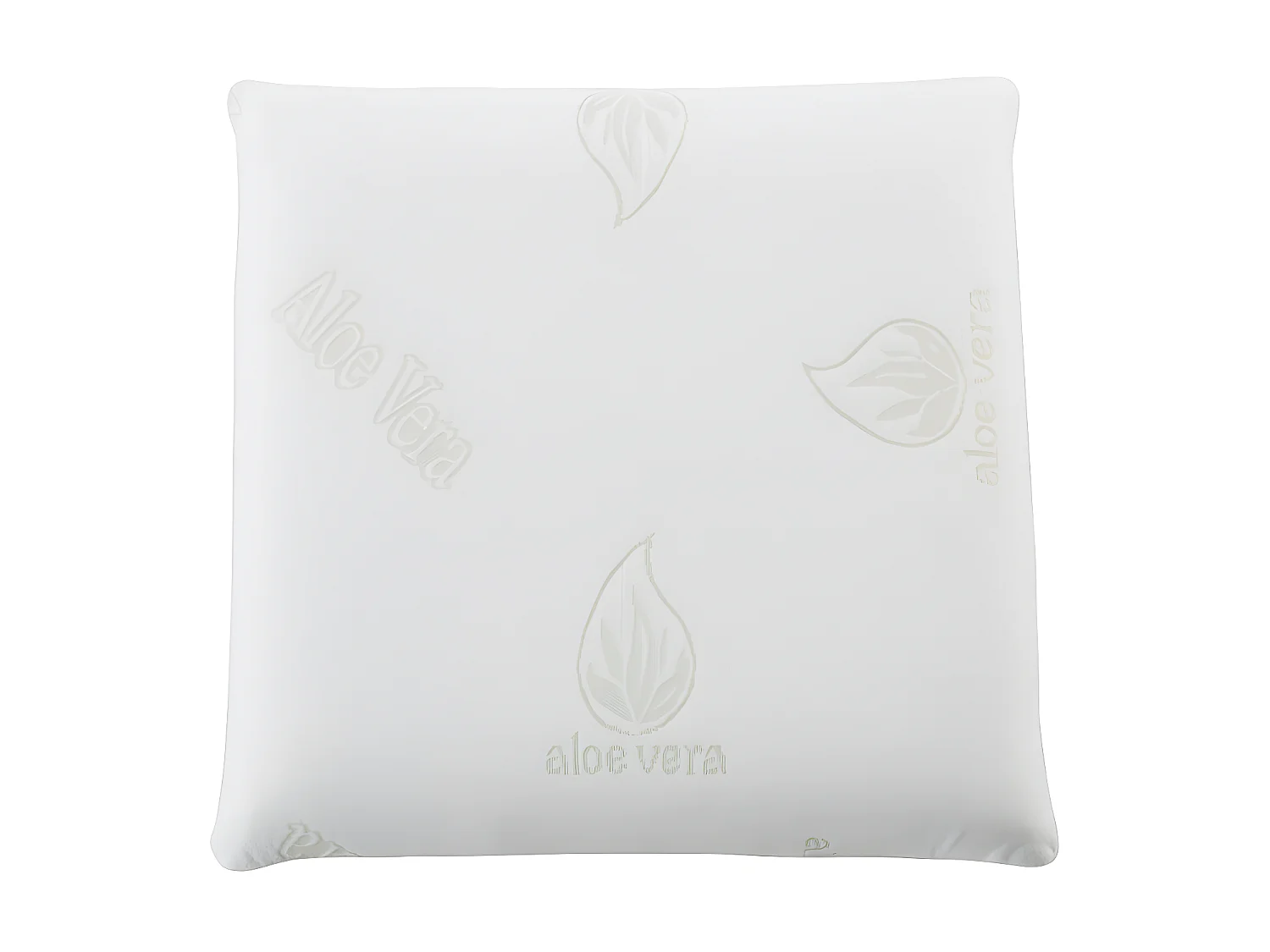 Oreiller mémoire de forme DOUCEUR d' ALOE VERA de NATUREA - 60 x 60 cm